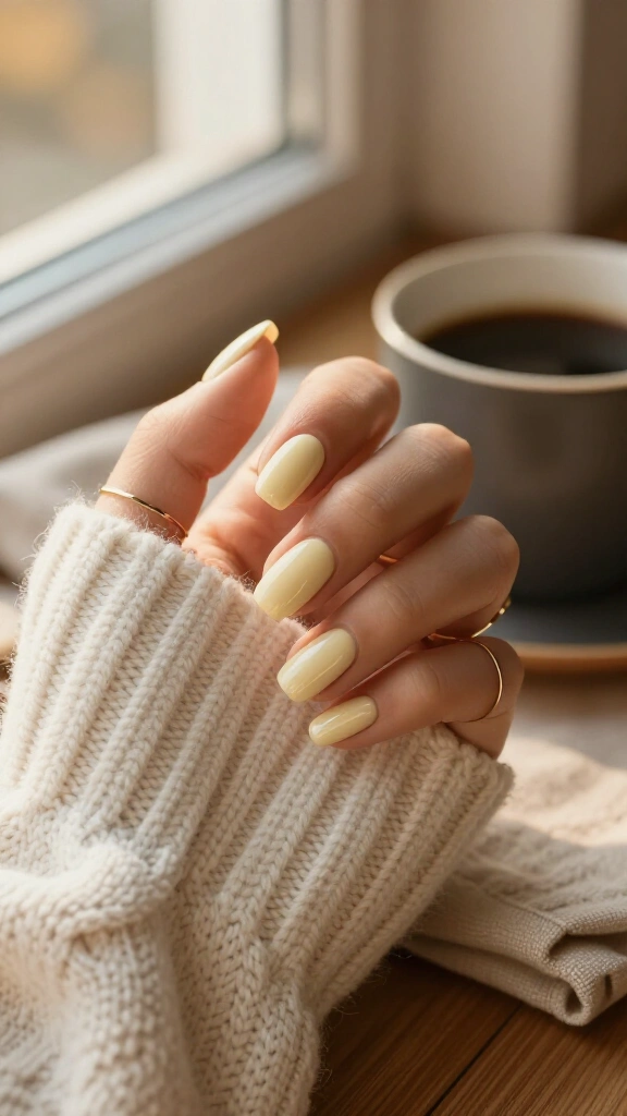 Warm vanilla cream