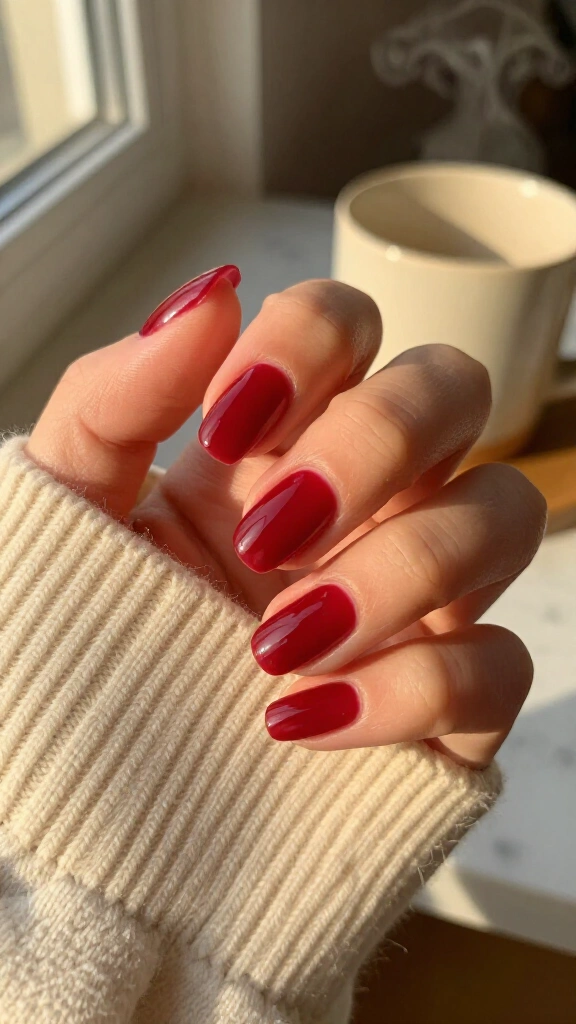 Vintage crimson jelly