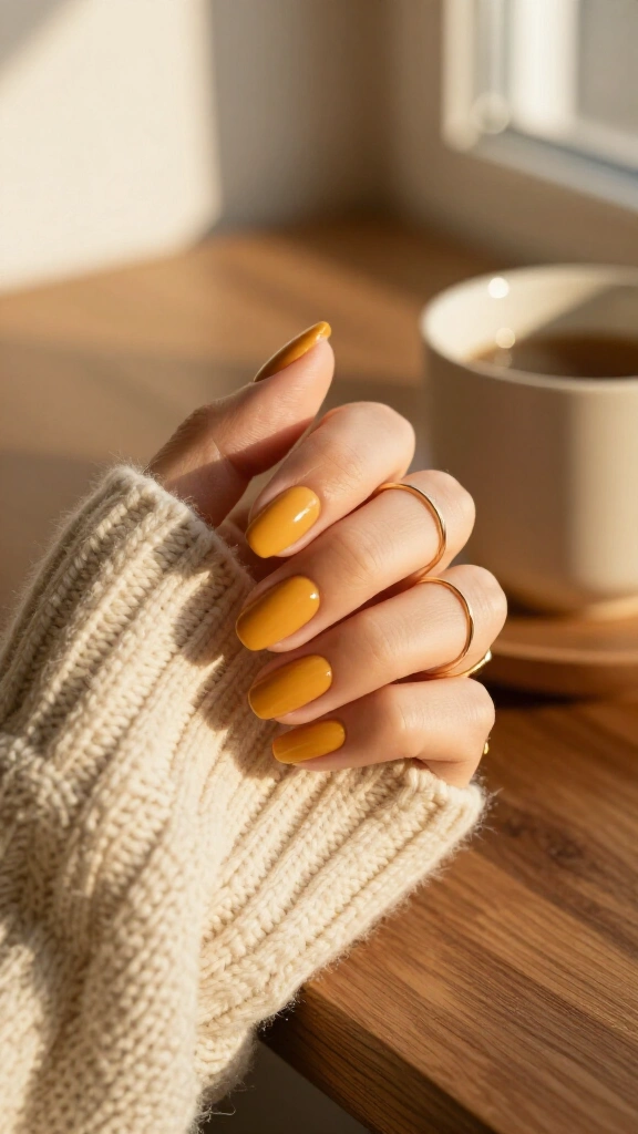 Warm honey amber solids