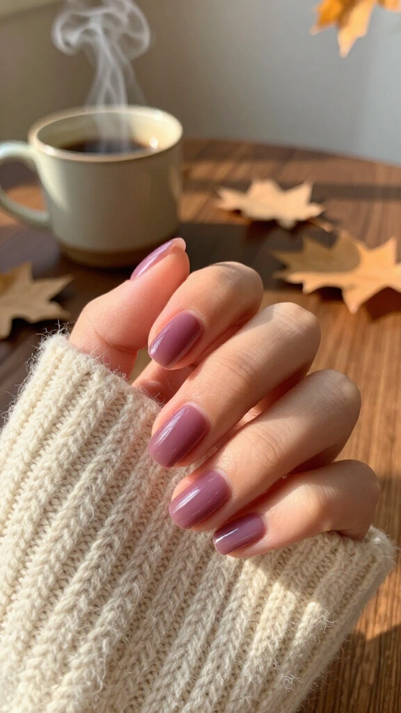 Smoked plum sheer wash