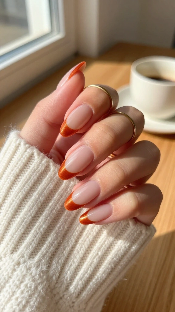Burnt Orange Velvet Micro-French