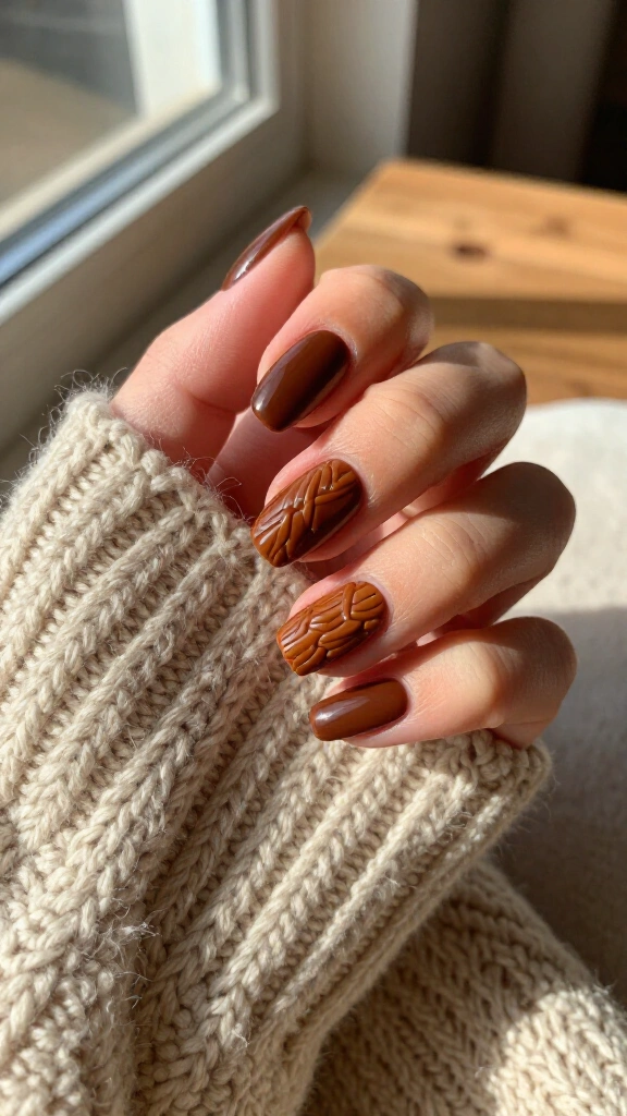 Brown sugar sweater texture
