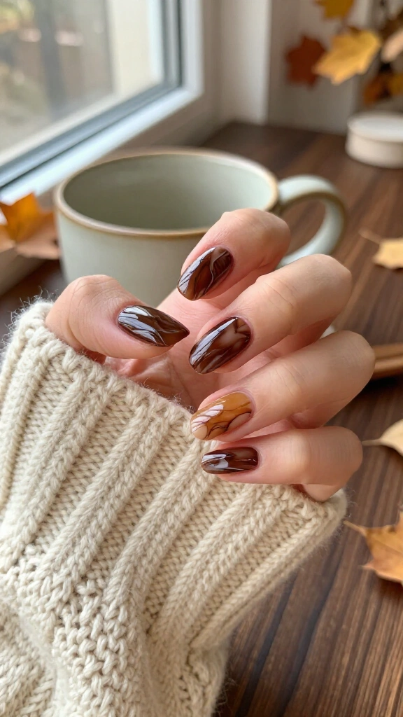 Chocolate marble
