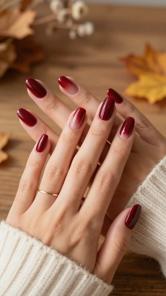 Deep Cranberry Half-Moons