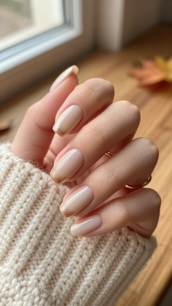 Soft Cashmere Beige with Micro Glitz