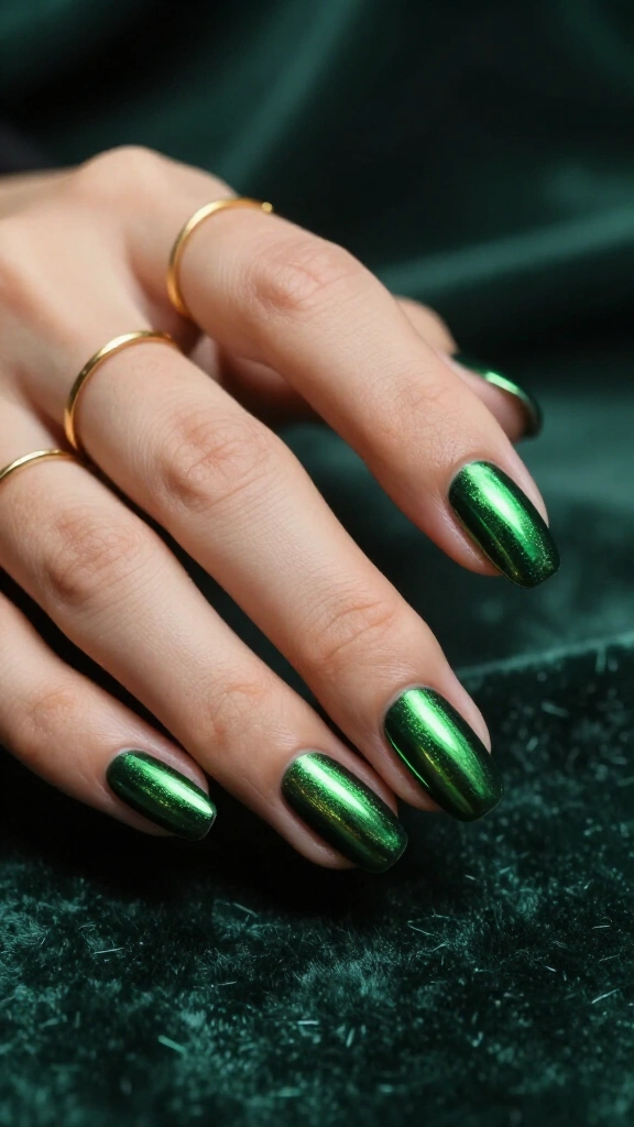 Emerald metal illusion