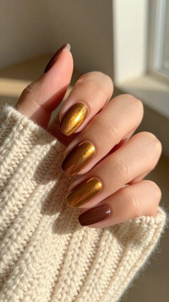 Chocolate caramel liquid metal