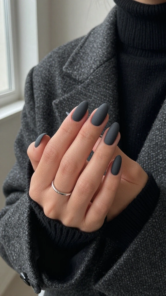 Smoked charcoal matte