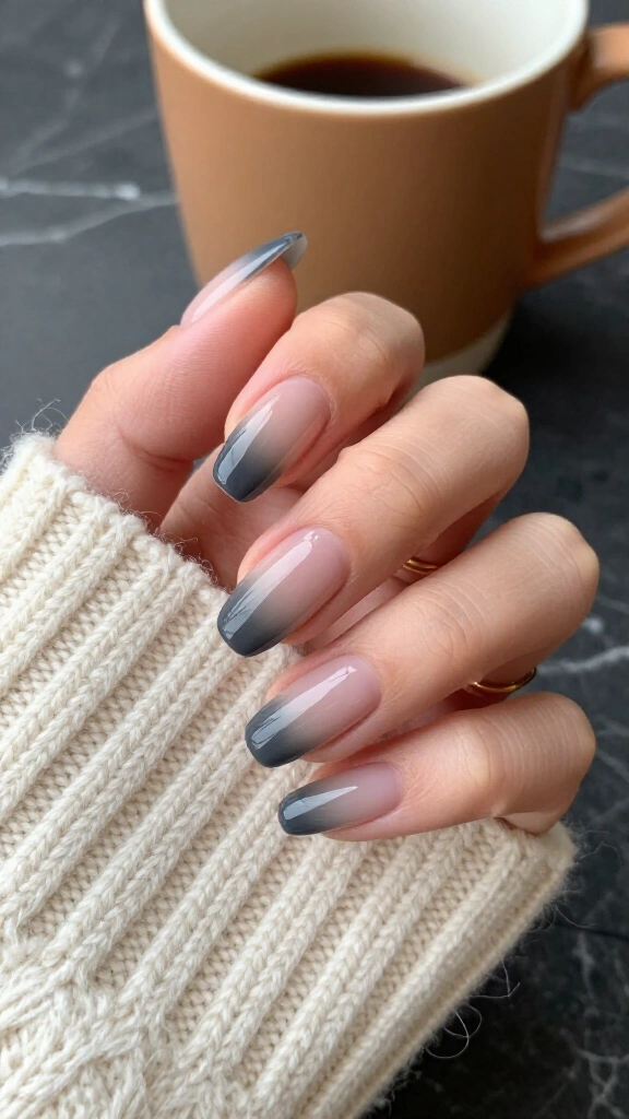 Smudged charcoal gradient