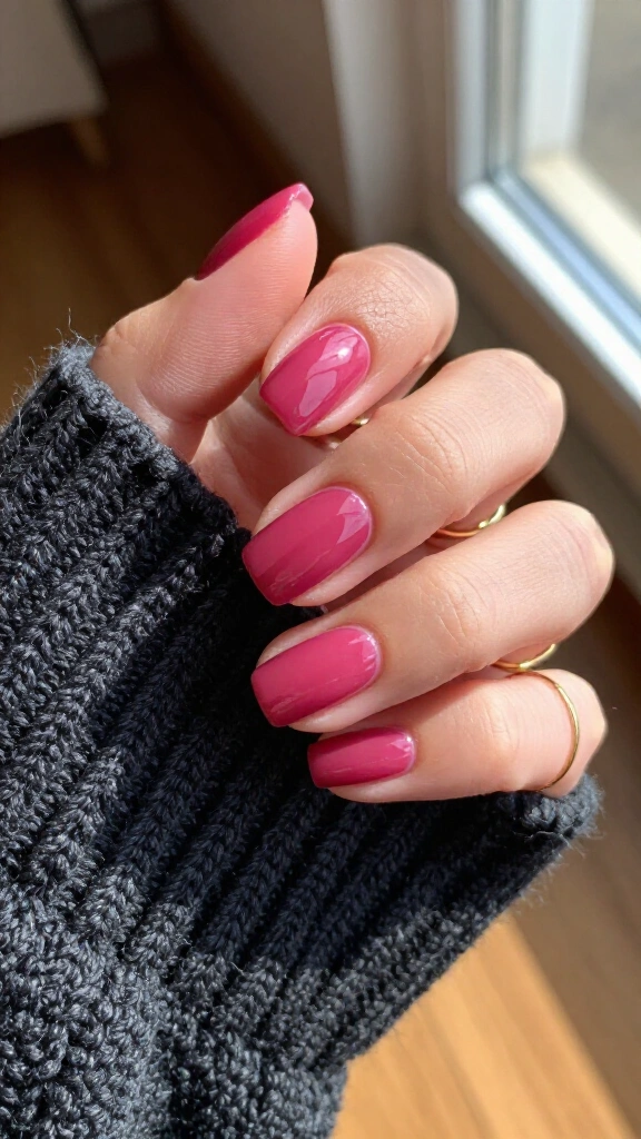 Berry-stained gloss