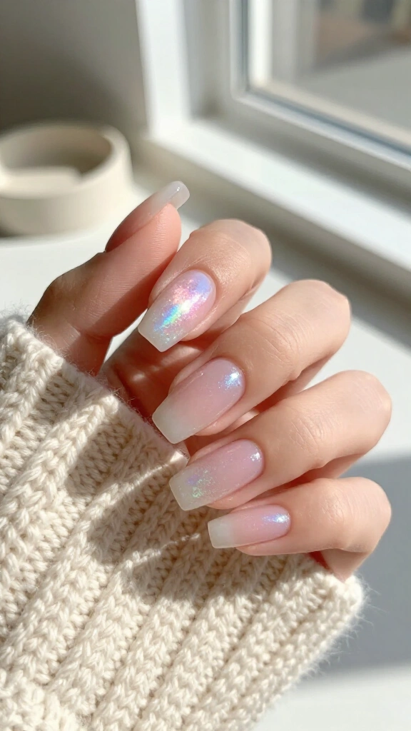 Frosted rose quartz