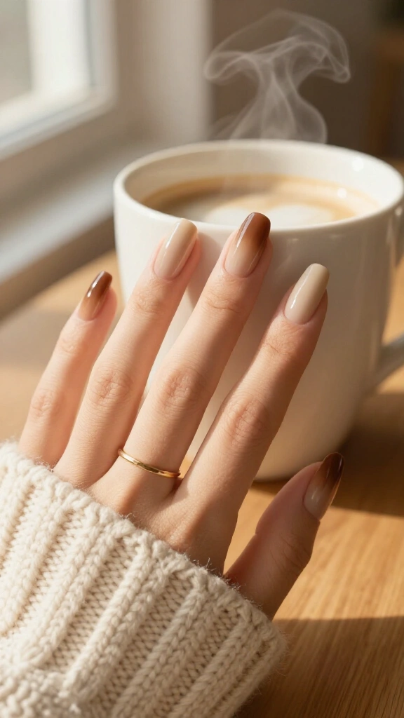 Latte ombré