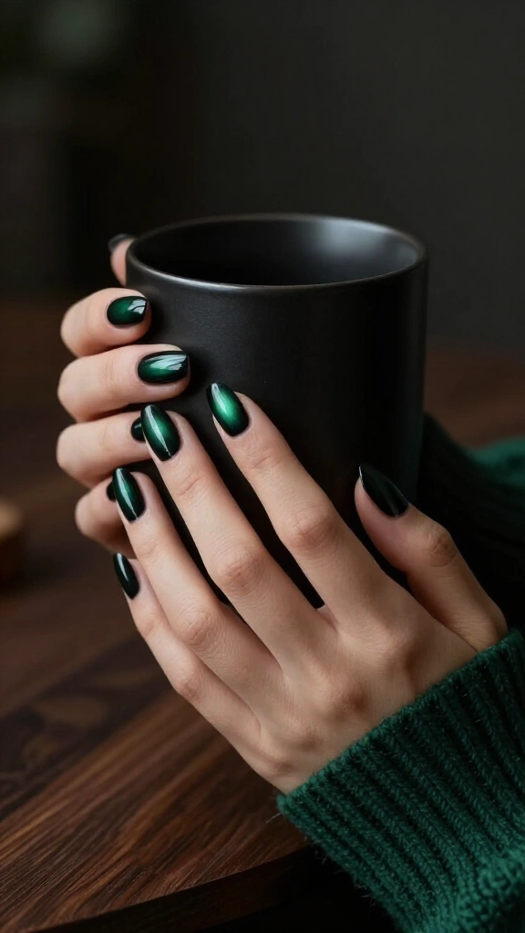 Forest green aura accents