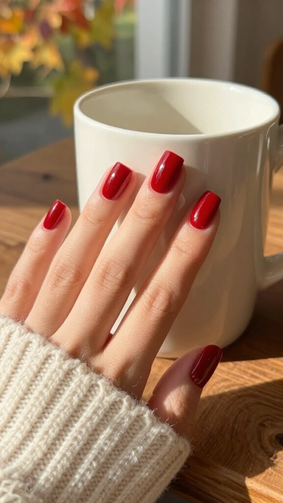 Classic crimson velvet