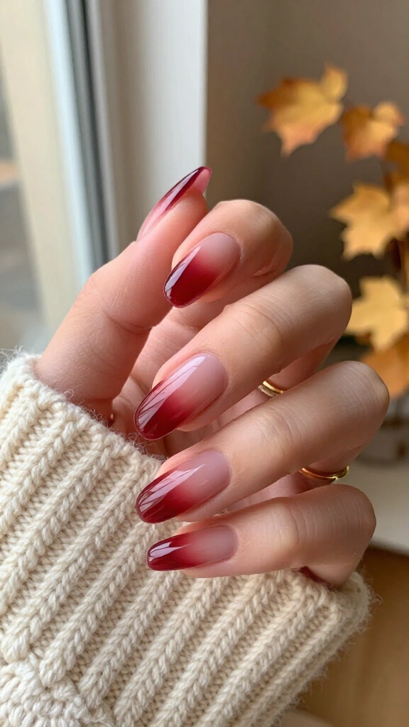 Cranberry jelly gradient