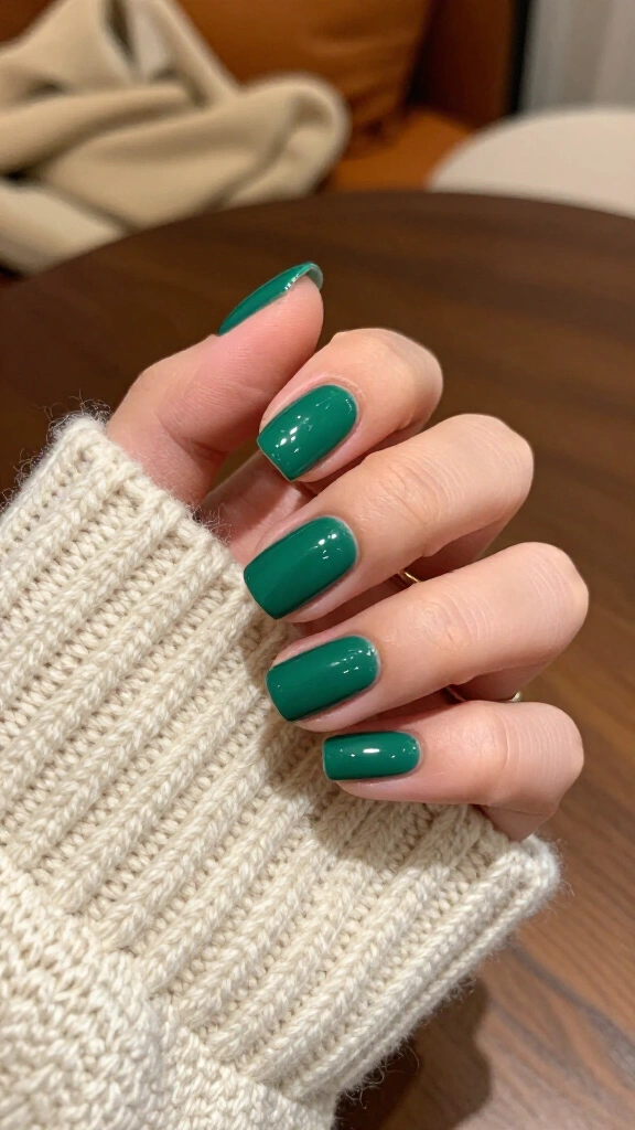 Emerald green gloss