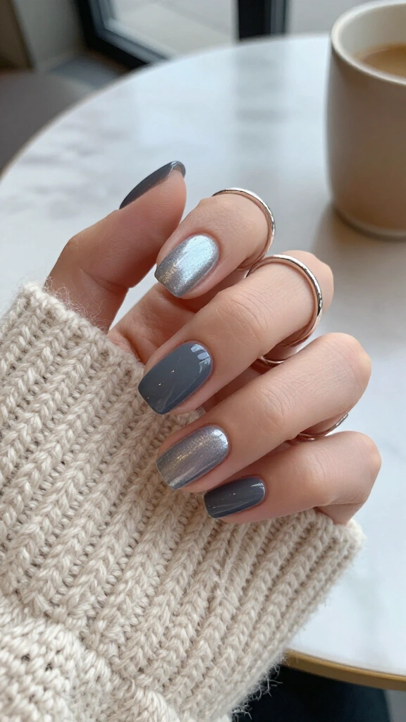 Charcoal grey edge