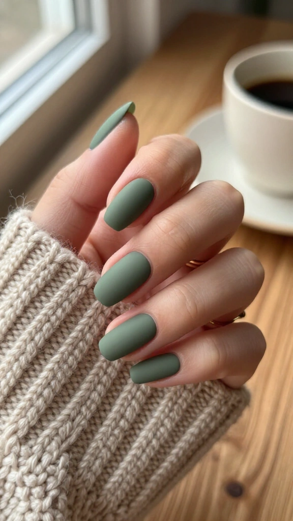 Matte Olive Branch