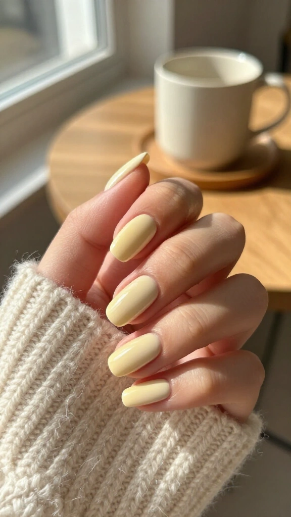 Barely-there butter cream