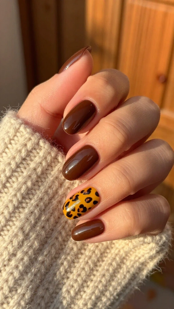 Golden Hour Leopard Print