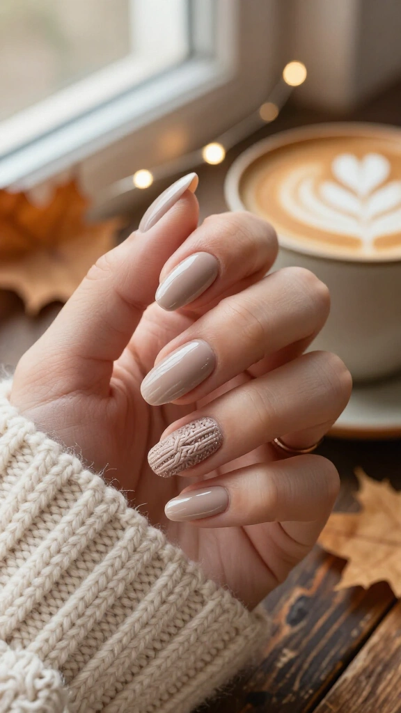 Cozy Knit Pattern Accent