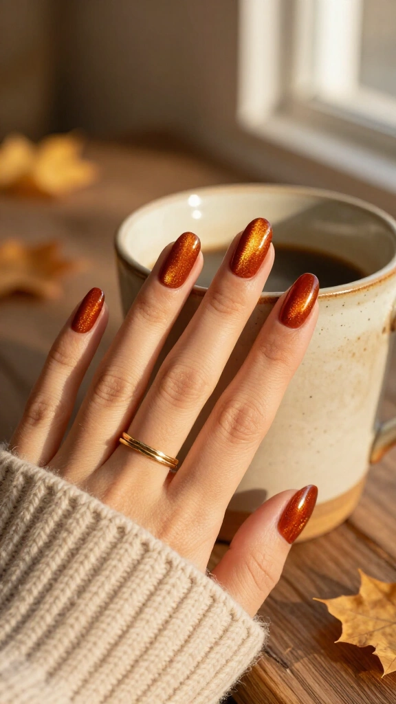 Burnt cinnamon liquid gold magnetics