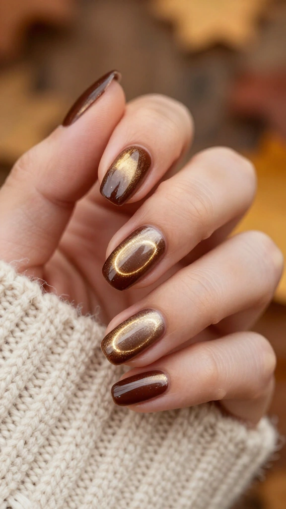 Dark chocolate and champagne halo