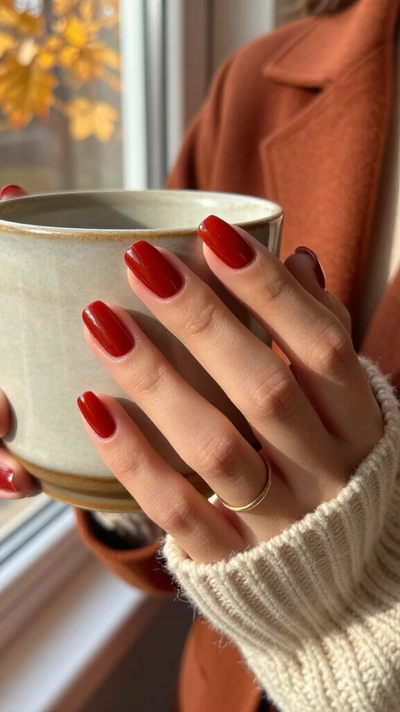 Glossy cinnamon spice