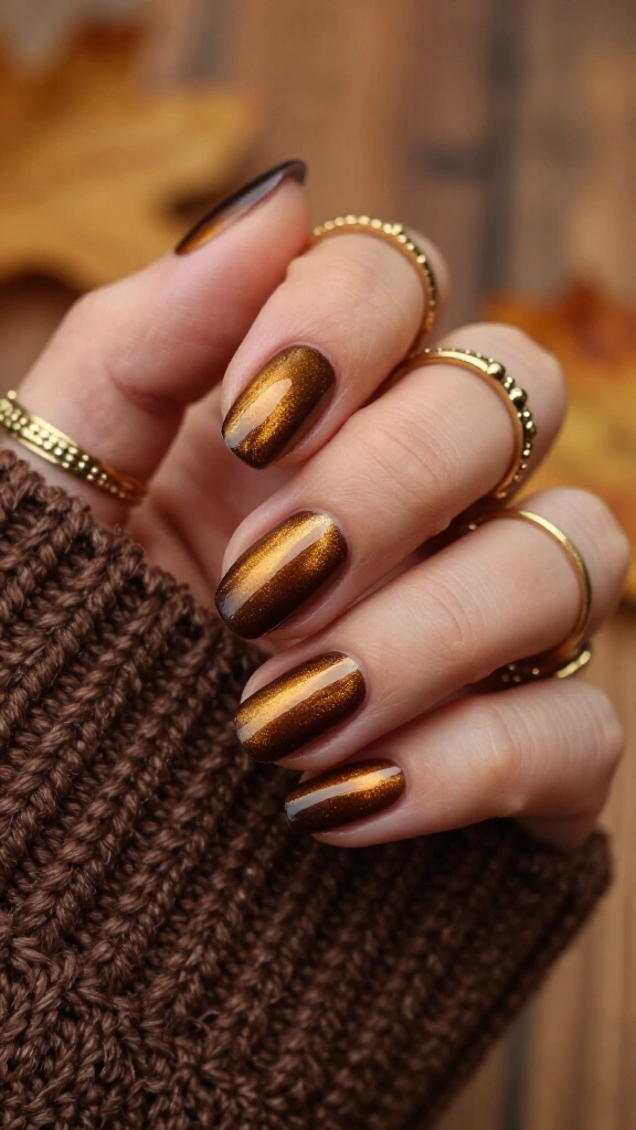 Antique brass velvet shift