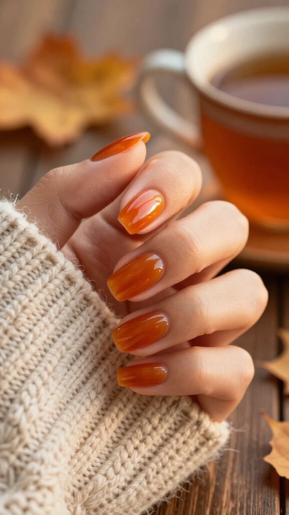 Spiced amber jelly