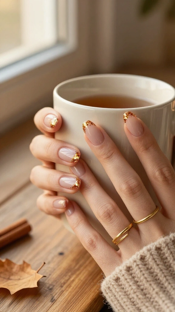 Cider shimmer tips