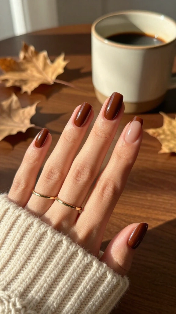 Chestnut half-moons