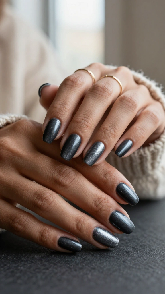 Deep charcoal slate
