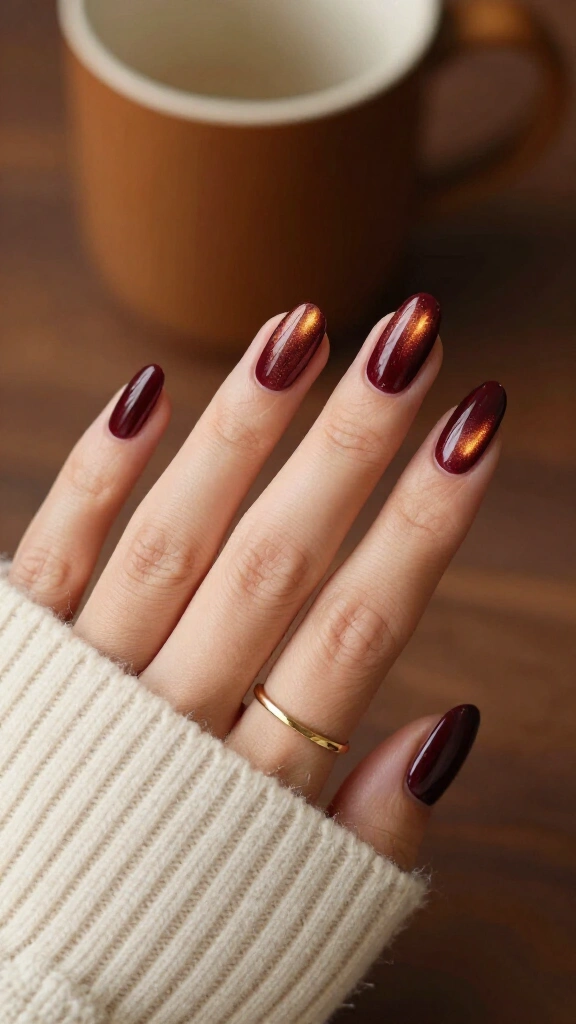 Rich Burgundy Velvet
