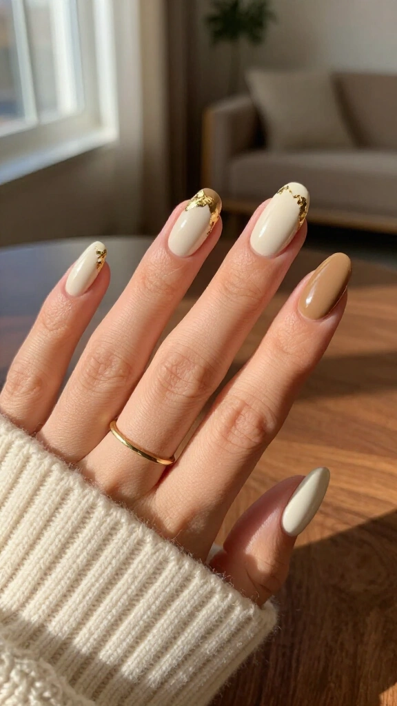 Metallic Gold Leaf Borders