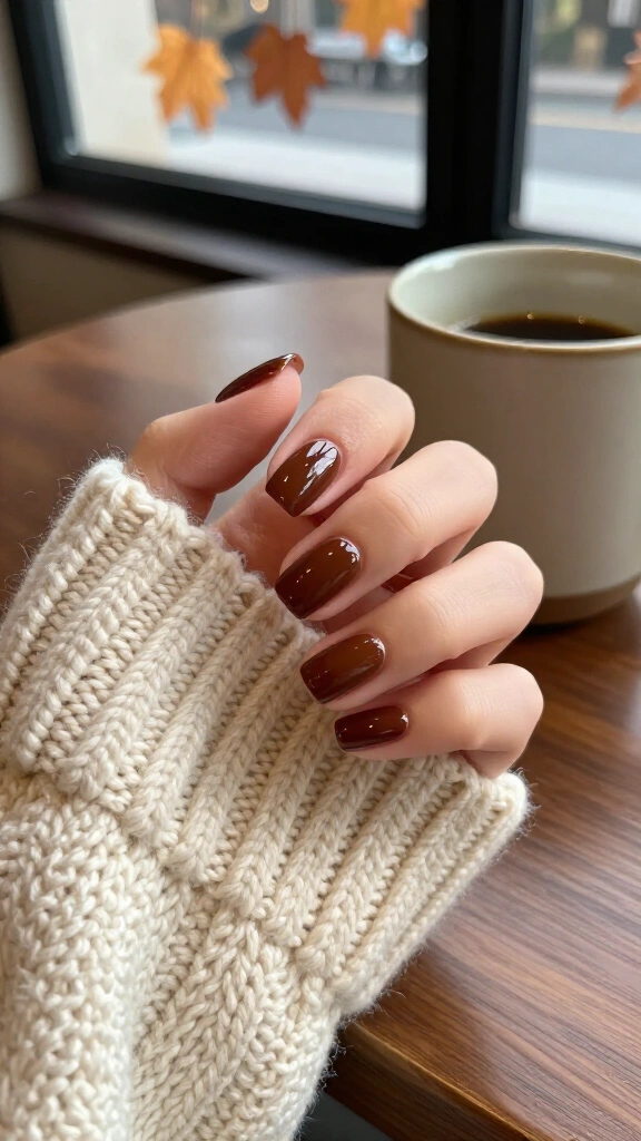 Deep espresso gloss