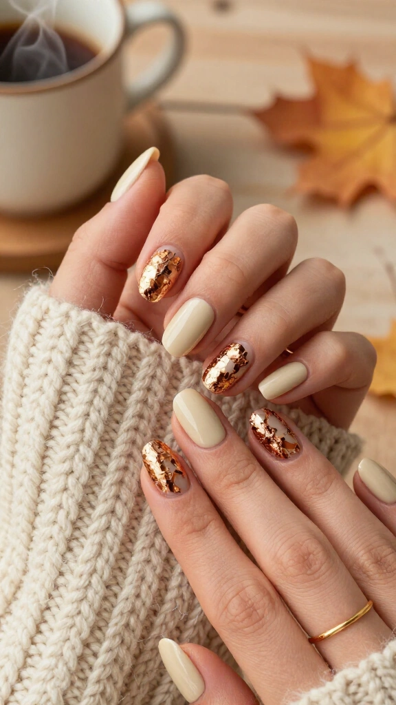 Metallic Copper Foil Flecks