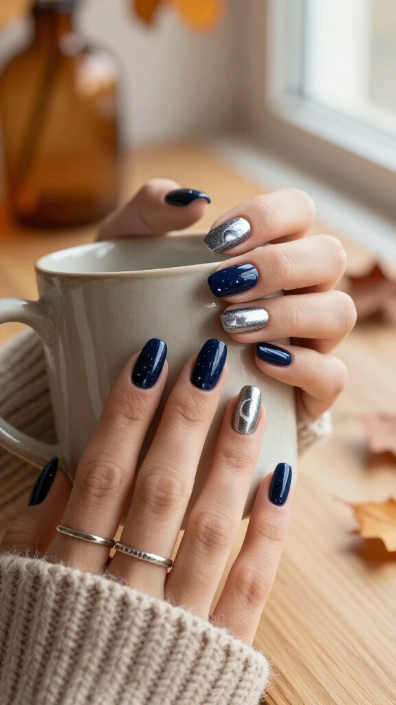 Midnight Navy Celestial Touch