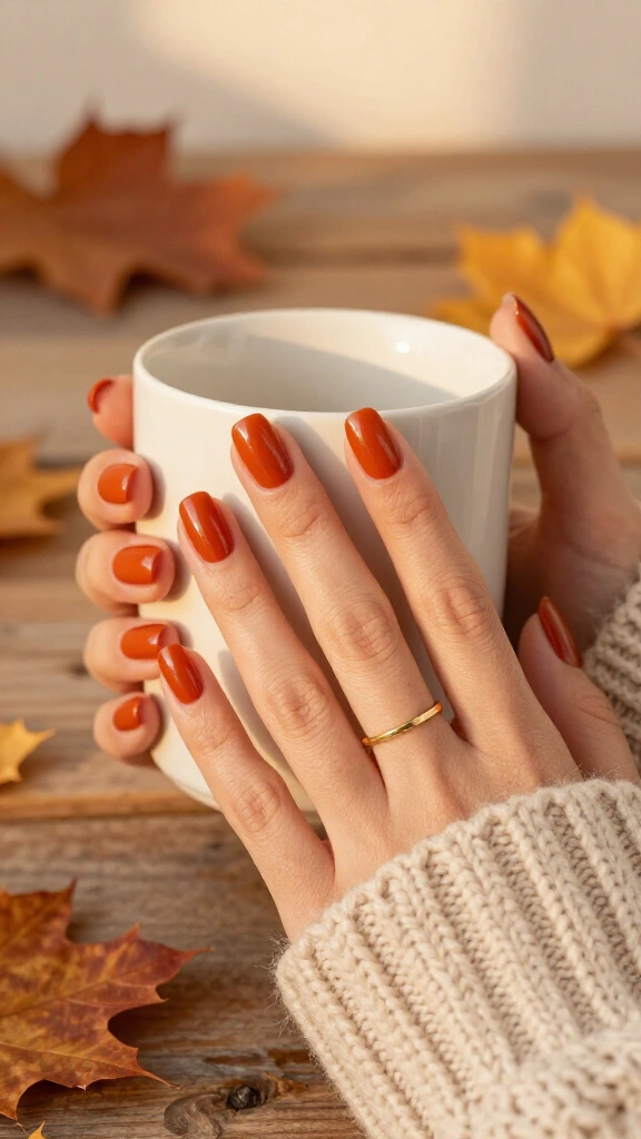 Burnt Orange Velvet