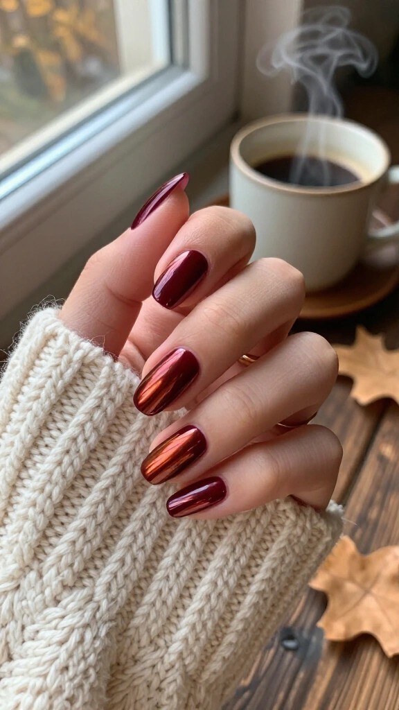Moody Burgundy Chrome