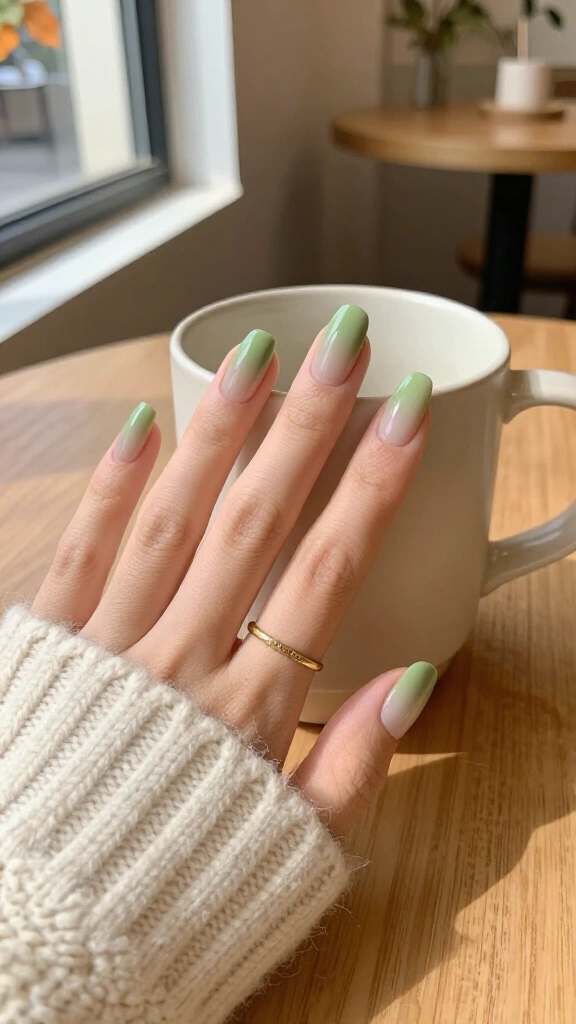 Matcha Latte Ombré