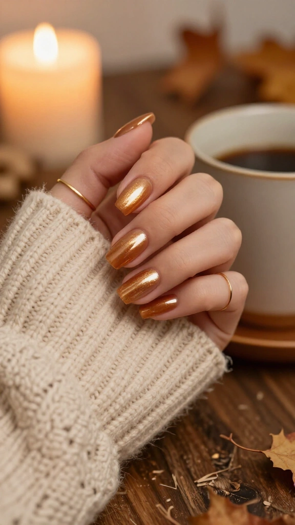 Pearlescent Pecan Shimmer