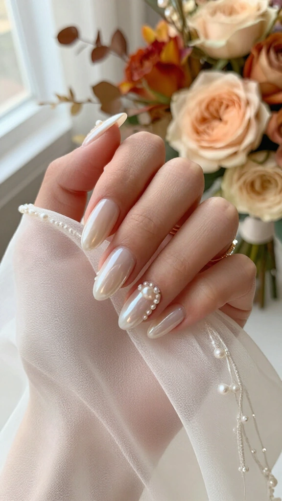 Delicate Pearl Cuticle Dots