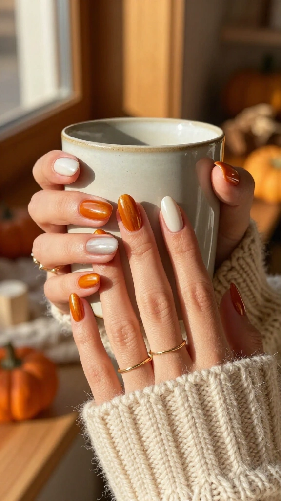 Glazed pumpkin spice chrome