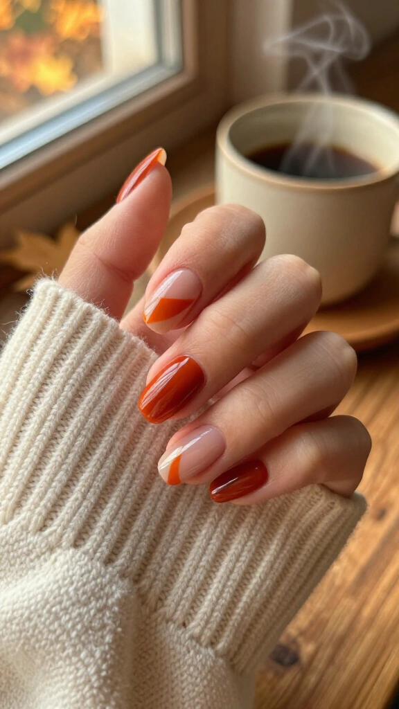 Blood orange negative space