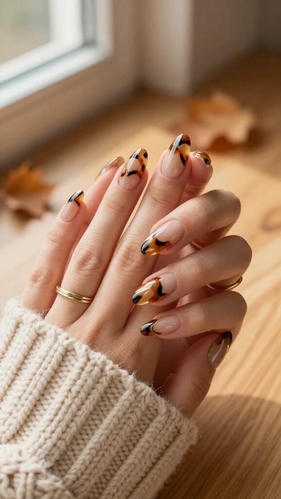 Tortoiseshell Accent Swirls