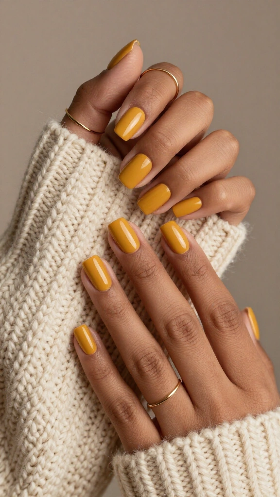 Rich Ochre Mustard