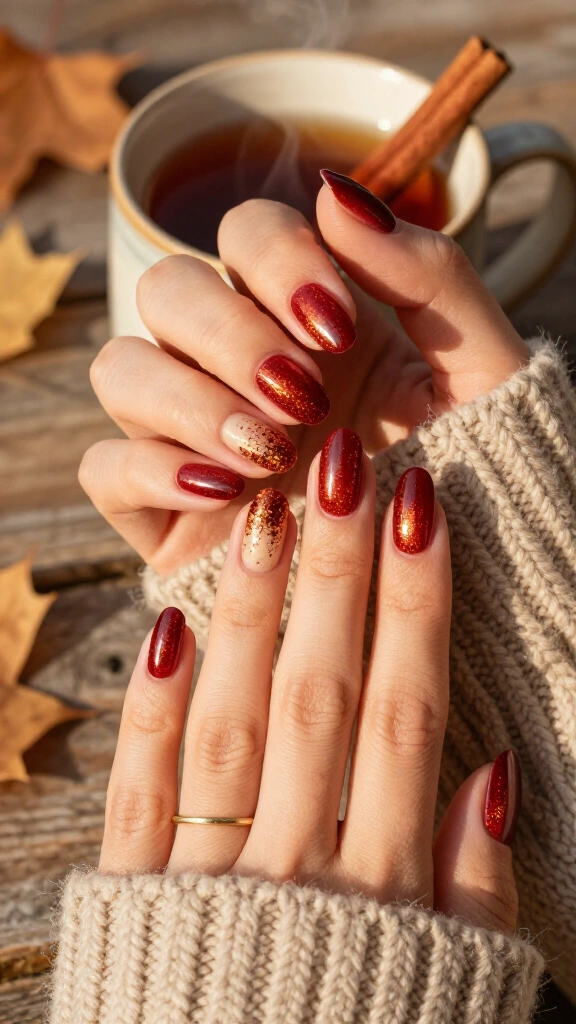 Spiced Cider Gradient Tips