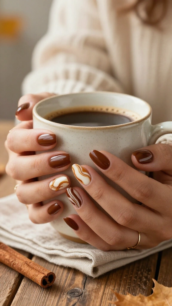 Coffee Swirl Latte Art