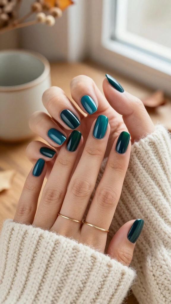 Peacock Deep Teal